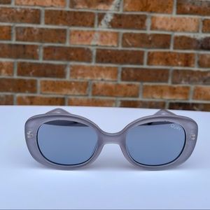Quay Australia - Lulu Lilac/Silver Sunglasses